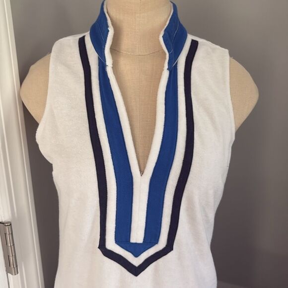 Boston Proper Loop Terry Color Block Tunic Dress Size XS - Picture 4 of 12